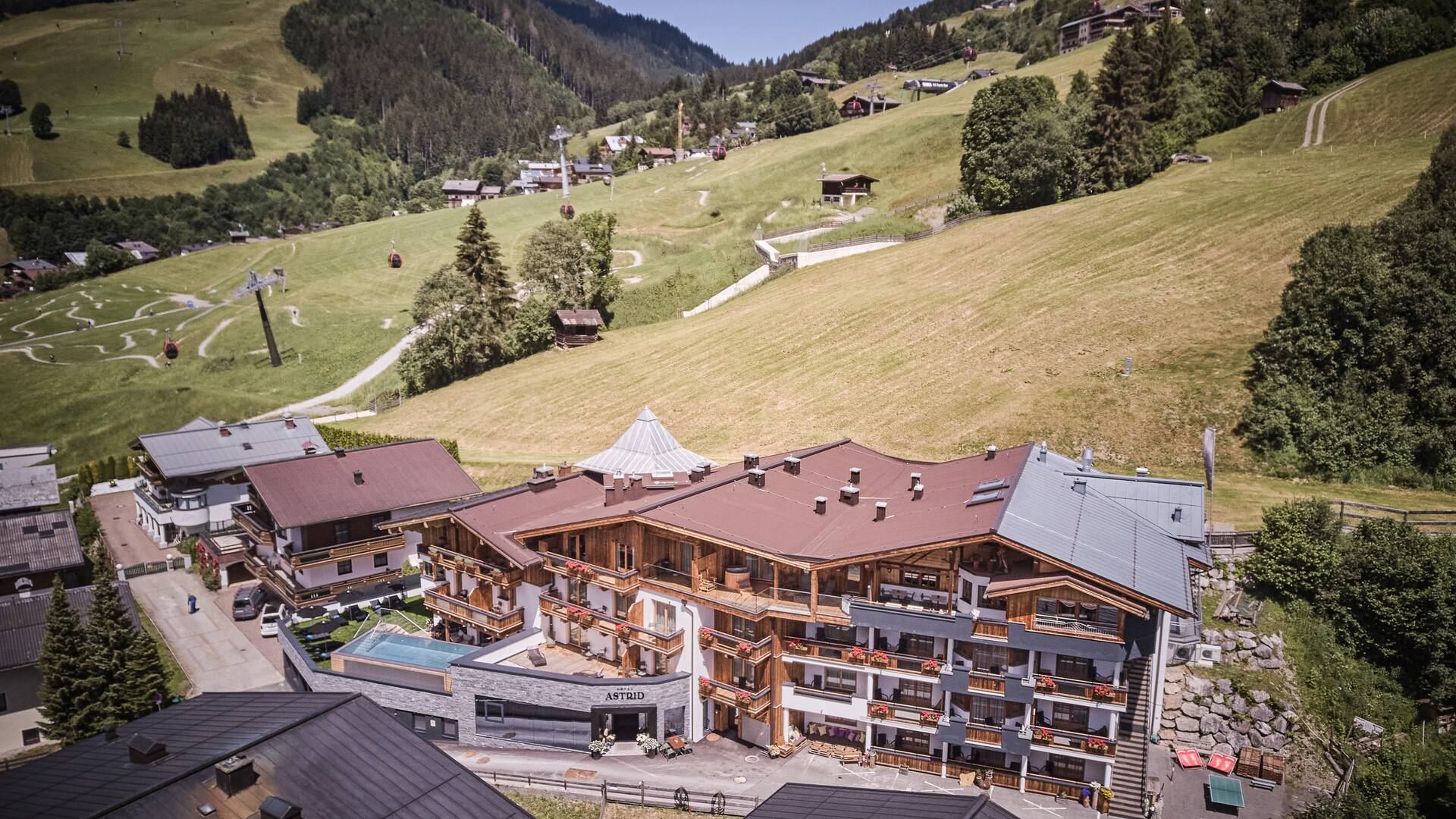 Hotel direkt am Bikepark Saalbach