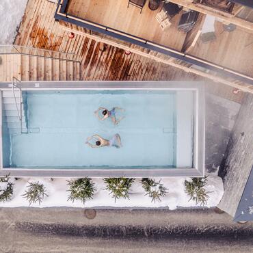 hotel with outdoor pool Saalbach