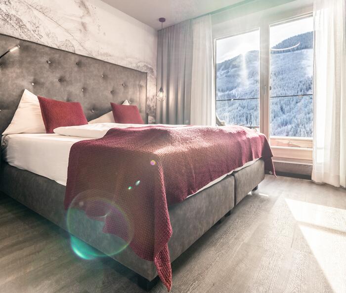 Zimmer Winterurlaub Hotel Saalbach