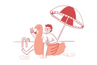 Pool Illustration