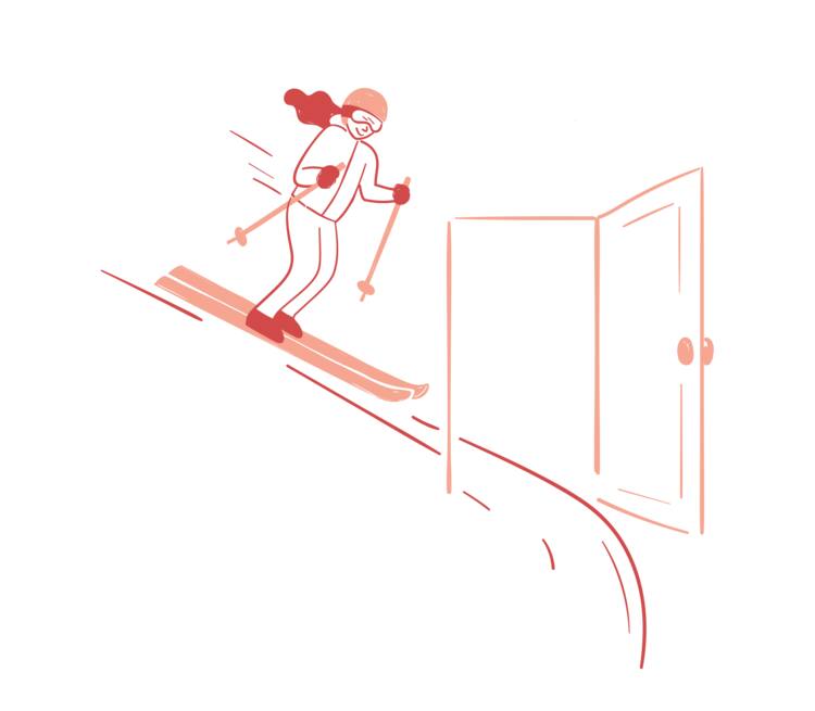ski out logo