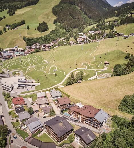 Bike Park Saalbach directly at the hotel